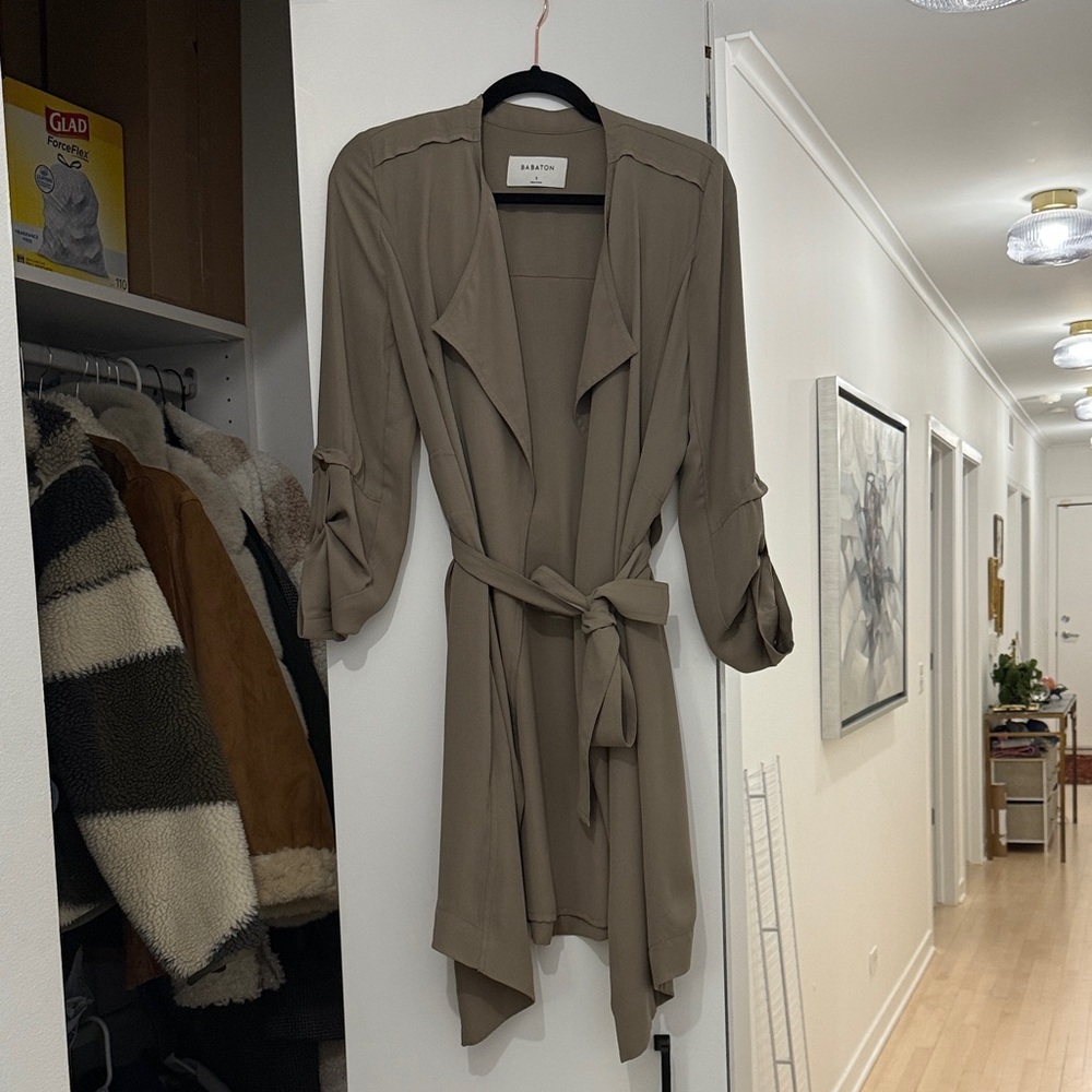 Babaton Lightweight Tie Trench